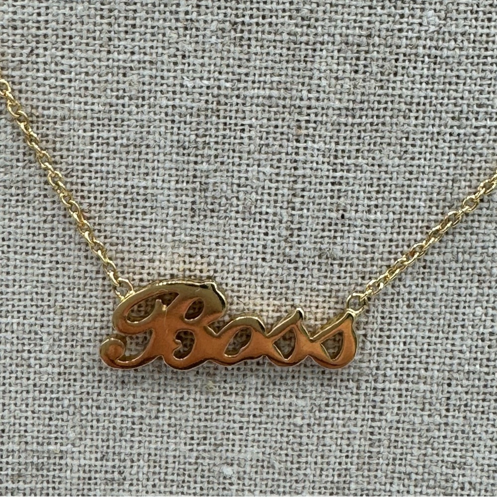 🆕 Stella & Dot: 💛Gold BOSS Necklace💛 - Picture 3 of 9